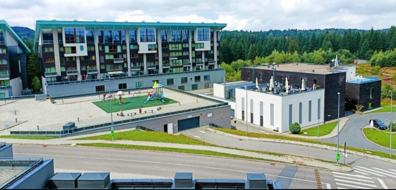 Pentahouse Mountain Belle Vue Daire Poiana Braşov Dış mekan fotoğraf